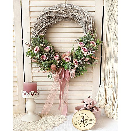 ROSE GARDEN wianek ok. 30-35cm