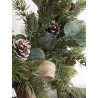 Green Christmas wianek świąteczny 35-40cm