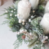 Boho Christmas wianek adwentowy 30-35cm BEZ ŚWIEC