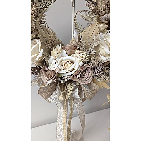 BOHO wianek na drzwi, 35-40cm