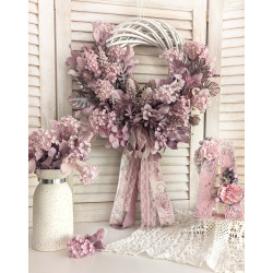 Blush Bloom wianek na drzwi...