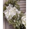 Evergreen Elegance wianek z hortensjami, 35-40cm