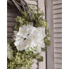 Evergreen Elegance wianek z hortensjami, 35-40cm