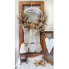 NATURAL wianek BOHO z wikliny 30-35cm