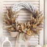 NATURAL wianek BOHO z wikliny 30-35cm