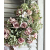 VINTAGE ROSES wianek na drzwi 30-35cm