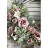 VINTAGE ROSES wianek na drzwi 30-35cm