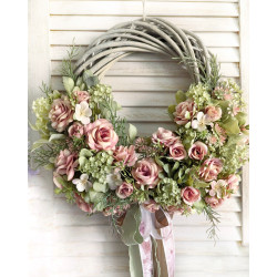 VINTAGE ROSES wianek na...