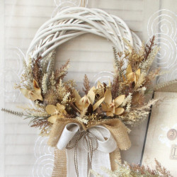NATURAL wianek BOHO z...