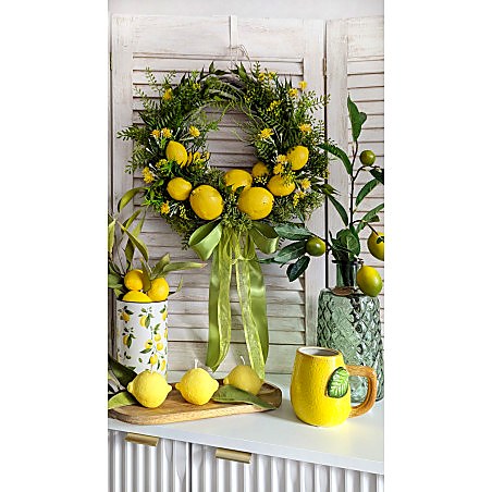 LEMON wianek z cytrynami, 30-35cm