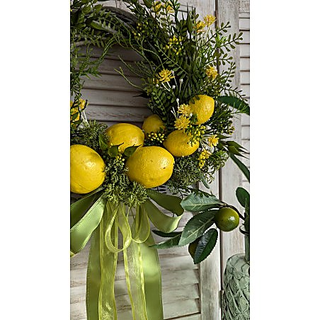 LEMON wianek z cytrynami, 30-35cm