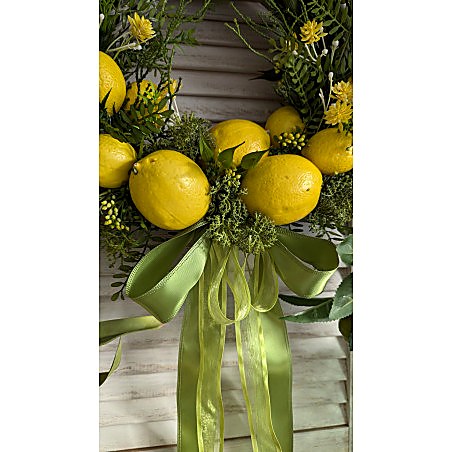LEMON wianek z cytrynami, 30-35cm