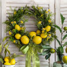 LEMON wianek z cytrynami, 30-35cm