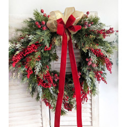 Klasyka Świąt wianek...