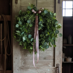 Green Elegance wianek z eukaliptusem, ok. 35cm