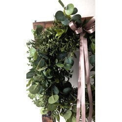 Green Elegance wianek z eukaliptusem, ok. 35cm