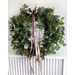 Green Elegance wianek z eukaliptusem, ok. 35cm