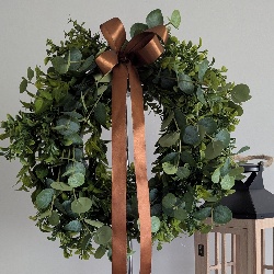 Green Elegance wianek z eukaliptusem, ok. 35cm