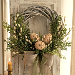 BAZIE wianek Wielkanocny z...