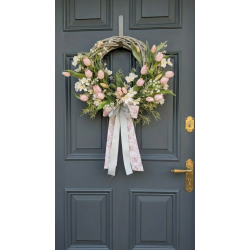 Duży wianek z tulipanami, 50-55cm