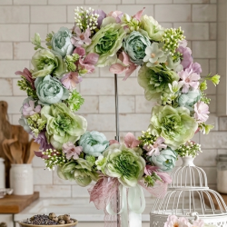 PASTEL klimatyczny wianek z...