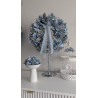 BABY BLUE wianek z hortensji, ok. 35cm