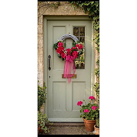 Pelargonie wianek w kolorze fuksji, 35cm
