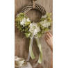 Evergreen Elegance wianek z hortensjami, 35-40cm