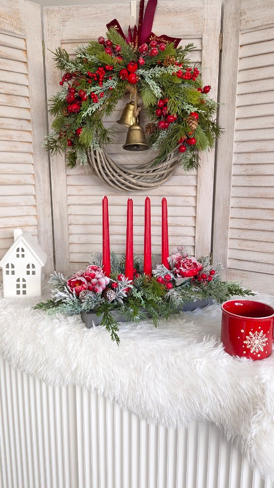 Wianek świąteczny w stylu klasycznym - zieleń z czerwienią to połączenie, które jest ponadczasowe 🌲❤️

🌲 Średnica ok. 35cm
🌲Cena 199zł

A jeśli chcesz inny rozmiar - nie ma problemu - napisz 🙂
Wykonuję wianki na zamówienia specjalne nawet do 80cm!

#wianki #wianeknadrzwi #WianekNaDrzwi #wiankiświąteczne #swiatecznedekoracje #swiatecznywianek #christmaswreath #weinachtskranz #zimowywianek #zimowedekoracje #dekoracjeswiateczne #DekoracjeŚwiąteczne #ozdobyświąteczne