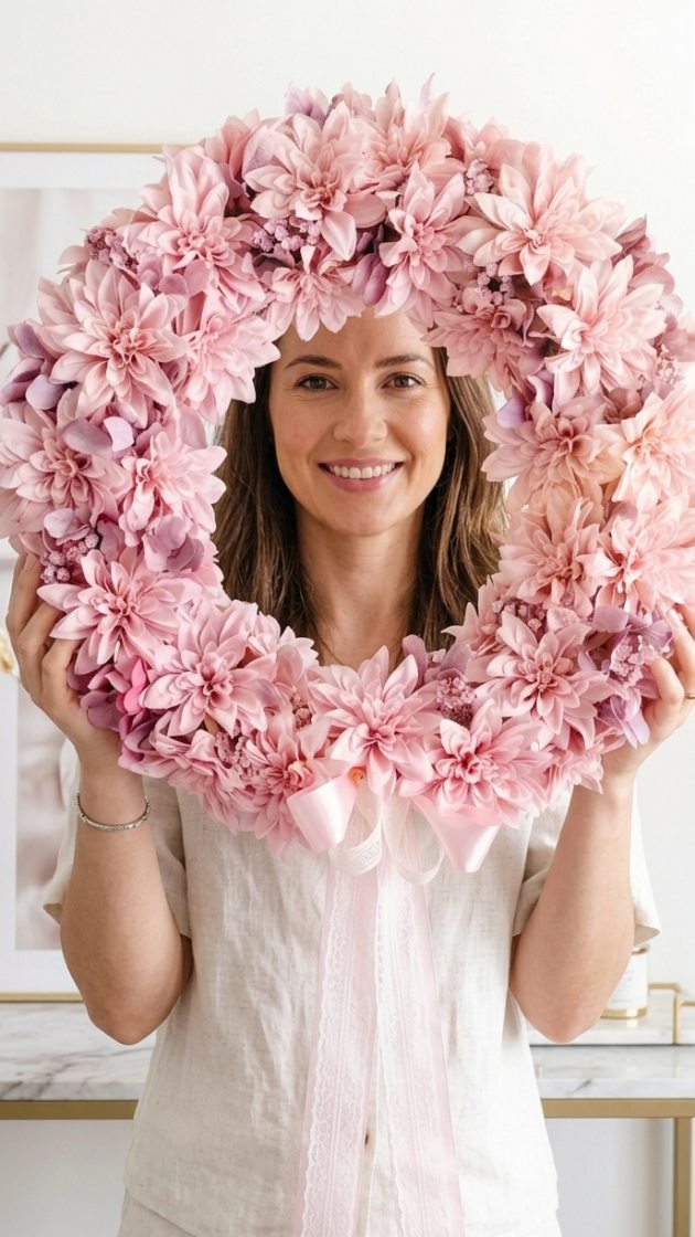 Wianek stworzony w większym rozmiarze, na specjalne zamówienie. Ma średnicę ok 55cm i jest po brzegi wypełniony w jasnych odcieniach różu 🌸

❇️ Średnica ok 55cm
❇️ Cena 269zł
❇️ Wysyłka kurierem 19zł 

#wianeknadrzwi #wianki #rozowedodatki #wystrojwnetrz #dekoracjedomu