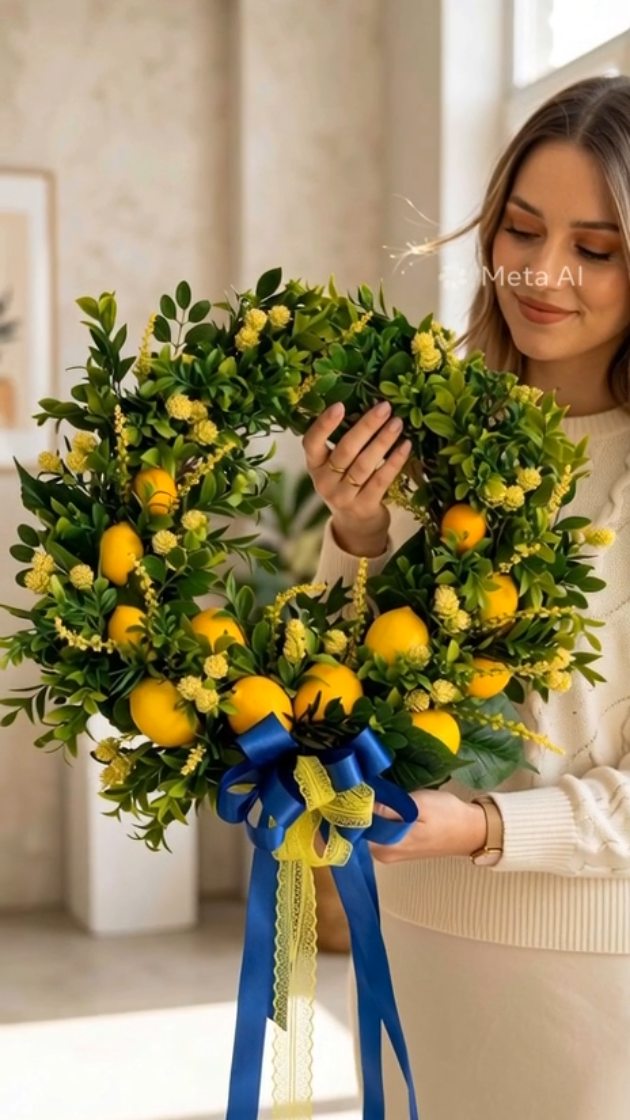 Dzień dobry 🙂 dziś za oknem było pięknie i słonecznie i ta pogoda sprawiła, że postanowiłyśmy pokazać Wam dziś nasze cytrynowe prace 🍋
Wianek z soczystymi, wyglądającymi naprawdę jak żywe, cytrynami od @antadio_art  i cytrynowe świeczki, które na dodatek możecie zamówić w wersji zapachowej od @rilassanti_candles 🍋

Czujesz ten świeży powiew? Może to jest właśnie dekoracja której szukasz, żeby ożywić swój dom na wiosnę?
💛Zapraszamy do nas 💛
Asia i Kasia 

#wianki #świecesojowe #dekoracjewnętrz #dodatkidodomu #dekoracjedomu